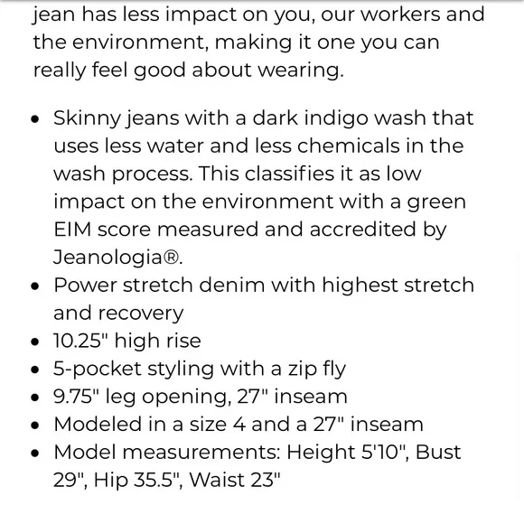 Silver Jeans High Note Skinny Jeans - Picture 5 of 10